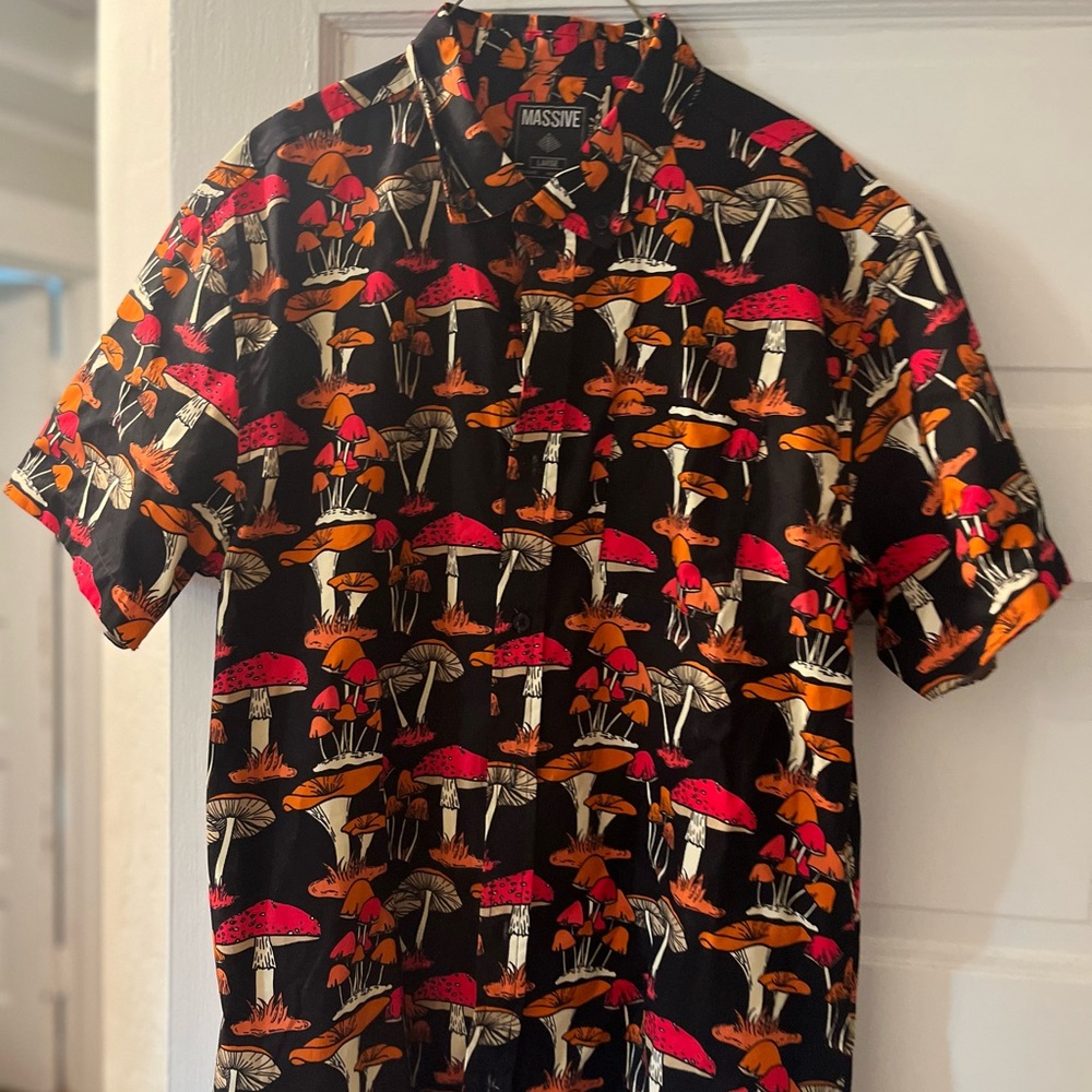 Mushroom shirt.